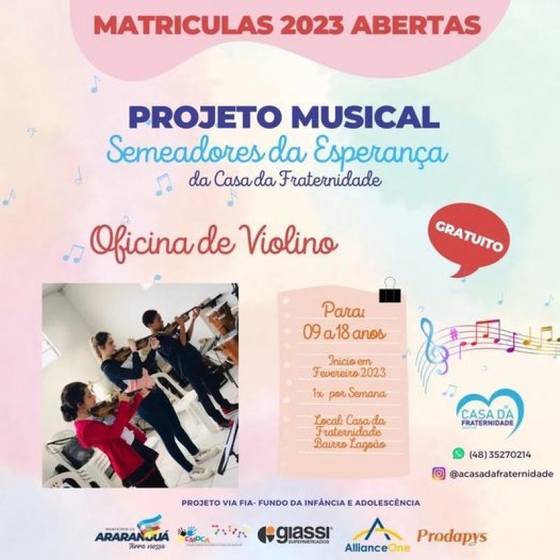 Projeto Musical Semeadores